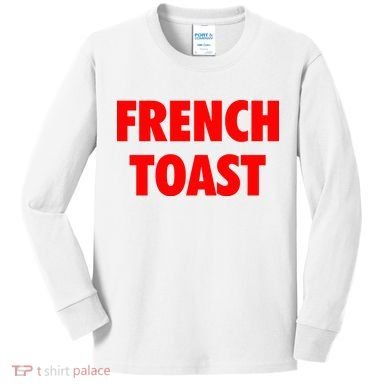 French Toast Kids Long Sleeve Shirt