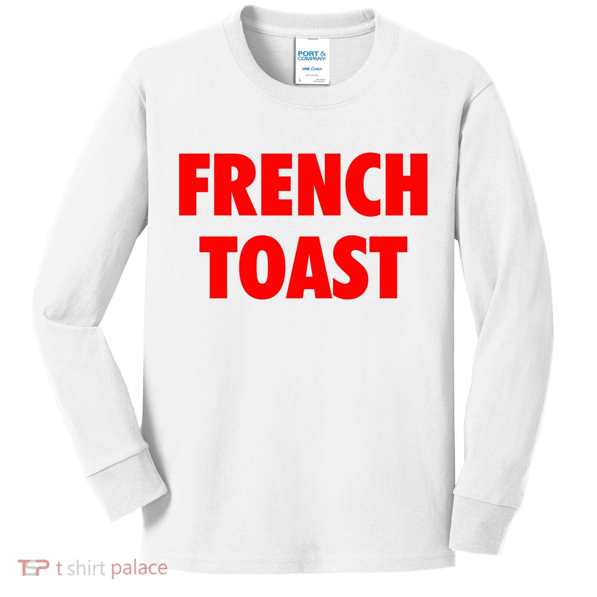 French Toast Kids Long Sleeve Shirt