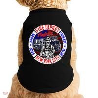 Firefighter Truck Gear Fire Department New York Firefighters Doggie Tank thumb 0