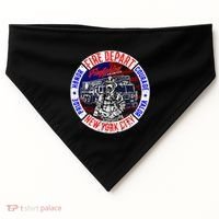 Firefighter Truck Gear Fire Department New York Firefighters USA-Made Doggie Bandana thumb 0