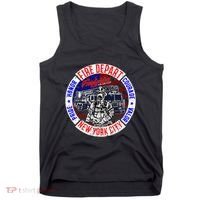 Firefighter Truck Gear Fire Department New York Firefighters Tank Top thumb 0