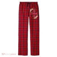 Floral This Girl Is Retired EST 2026  Men's Flannel Plaid Pajama Pants thumb 0