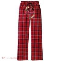 Floral This Girl Is Retired EST 2026  Women's Flannel Plaid Pajama Pants thumb 0