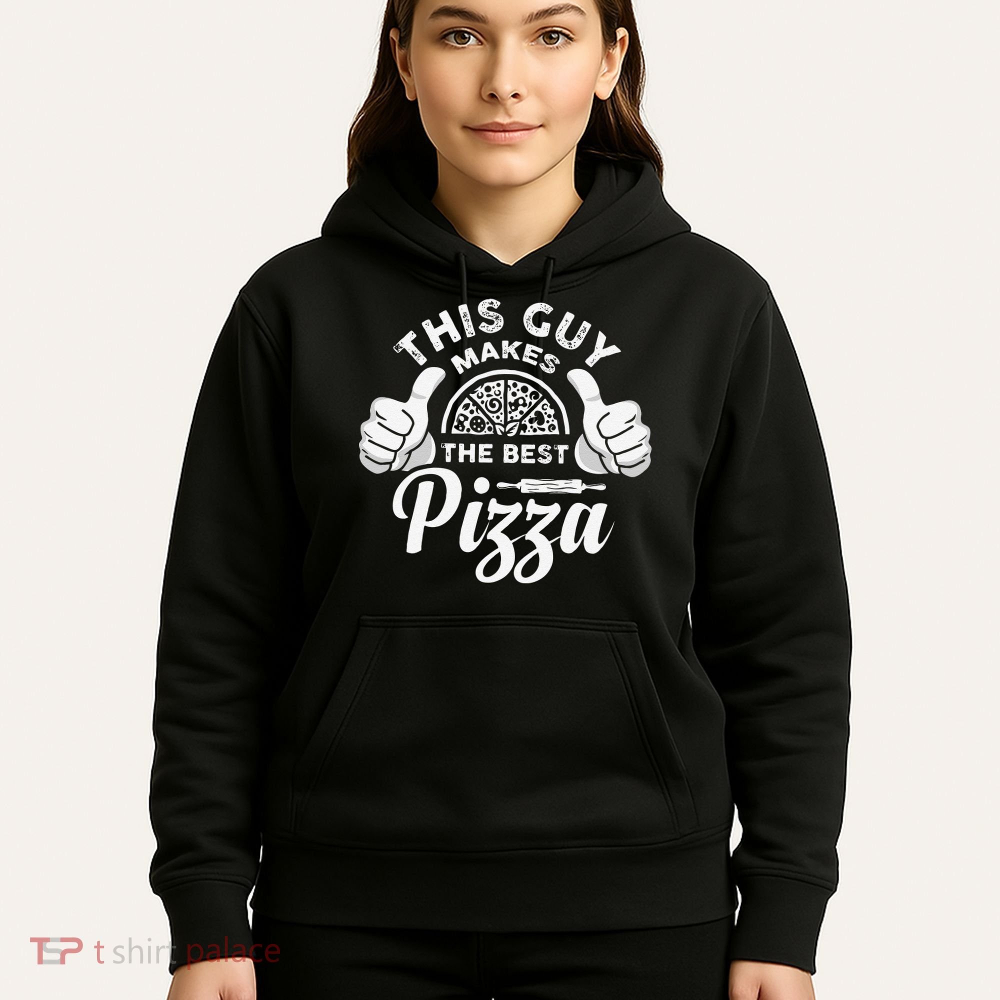 Funny This Guy Makes The Best Pizza Pizzaholics Hoodie