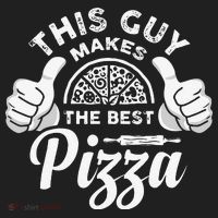 Funny This Guy Makes The Best Pizza Pizzaholics Beanie thumb 2