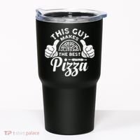 Funny This Guy Makes The Best Pizza Pizzaholics Tumbler thumb 0