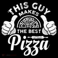 Funny This Guy Makes The Best Pizza Pizzaholics Ornament thumb 1