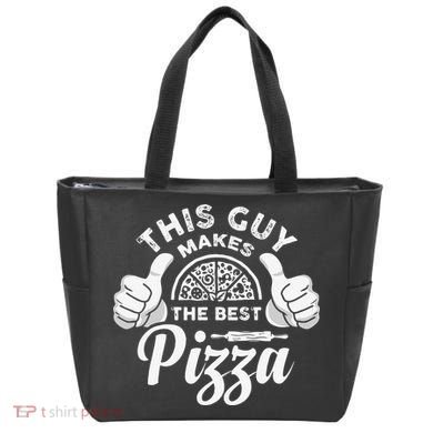 Funny This Guy Makes The Best Pizza Pizzaholics Tote Bag