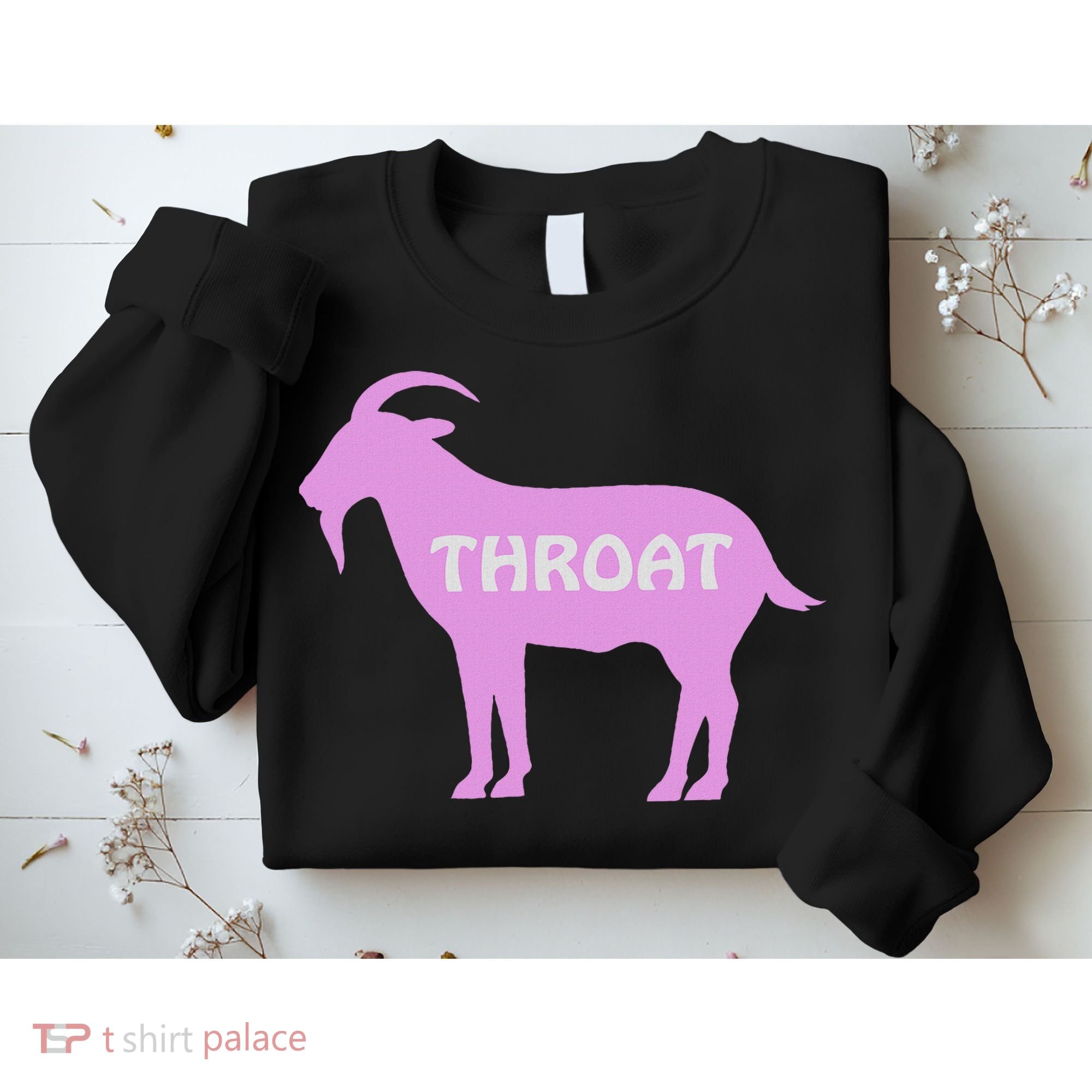 Funny Throat Goat Adult Humor Costume Sweatshirt