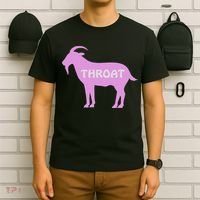 Funny Throat Goat Adult Humor Costume T-Shirt thumb 6