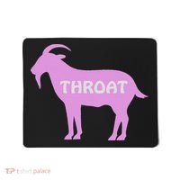 Funny Throat Goat Adult Humor Costume Mousepad thumb 0