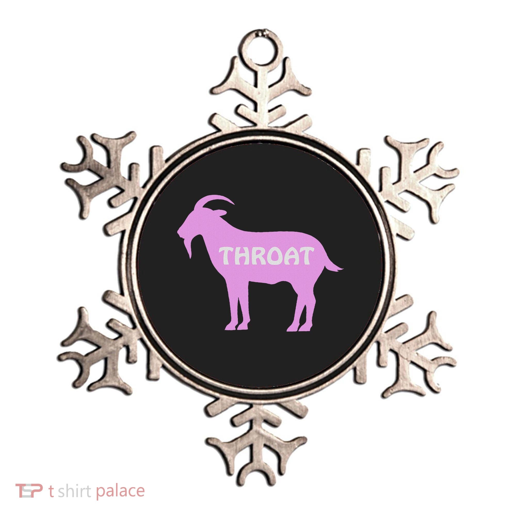 Funny Throat Goat Adult Humor Costume Ornament