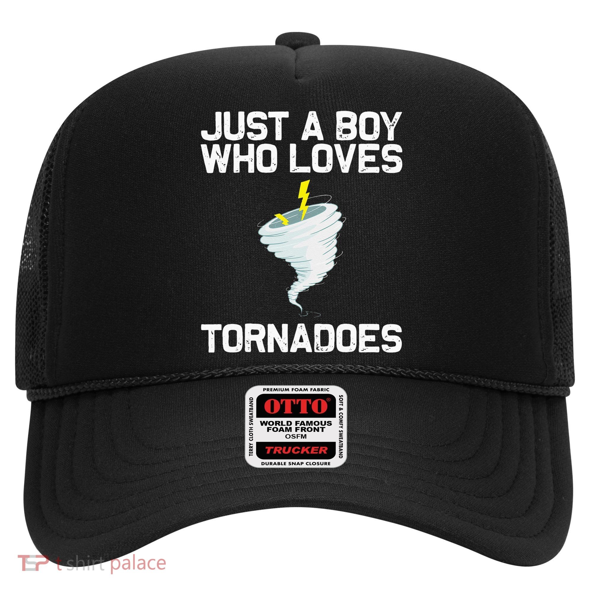 Funny Tornado Gift For Kids Hurricane Weather Chaser Hat