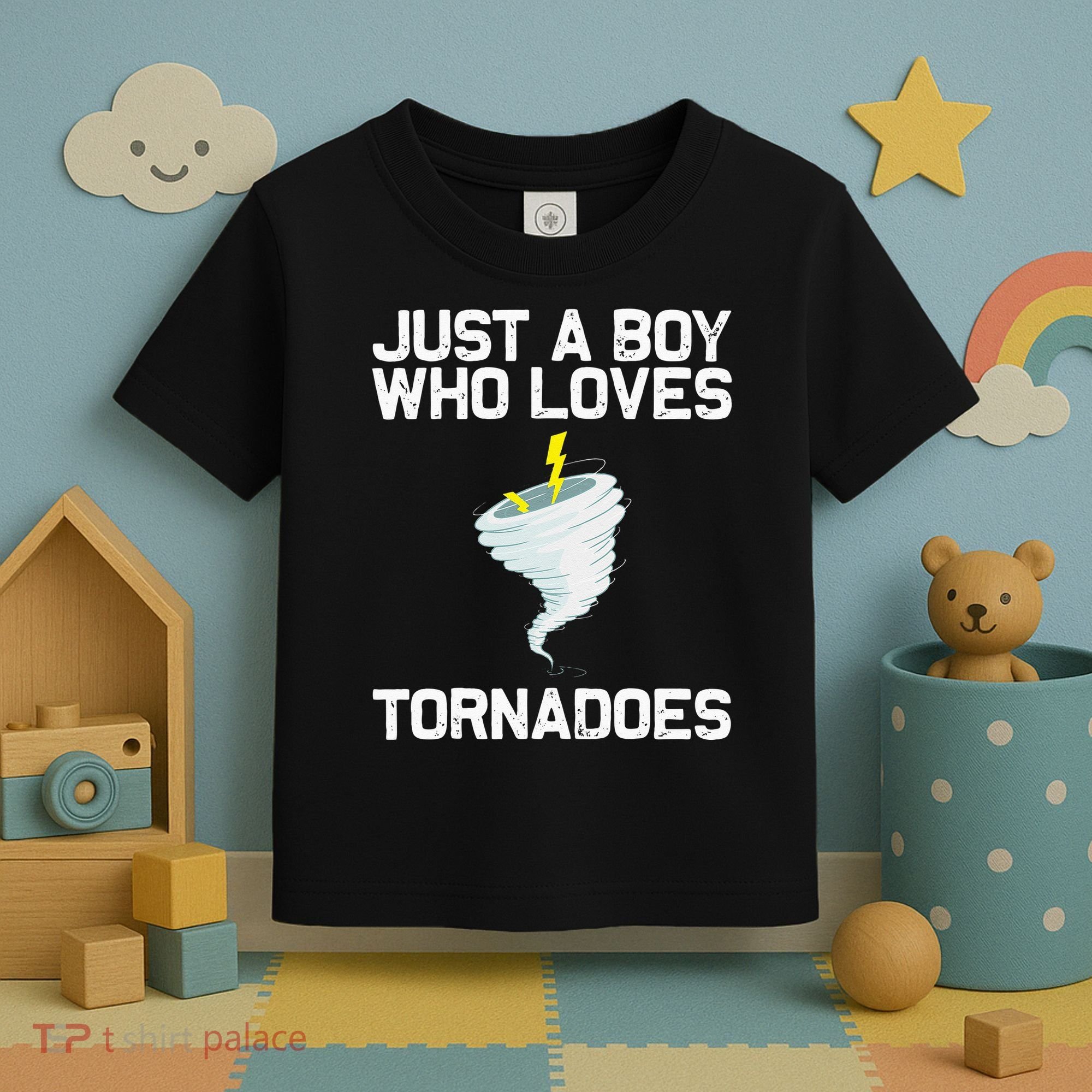 Funny Tornado Gift For Kids Hurricane Weather Chaser Toddler T-Shirt