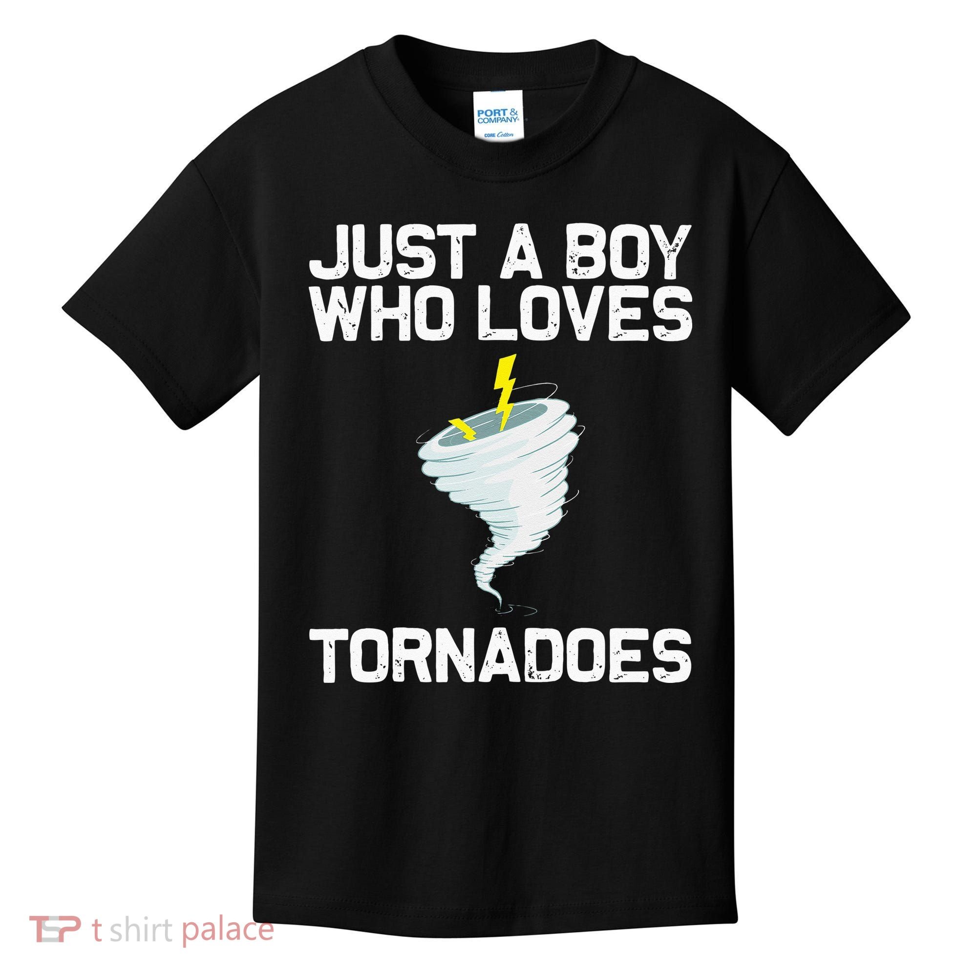 Funny Tornado Gift For Kids Hurricane Weather Chaser Kids T-Shirt