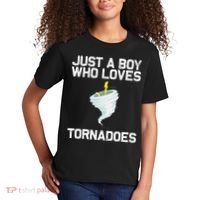Funny Tornado Gift For Kids Hurricane Weather Chaser Kids T-Shirt thumb 2