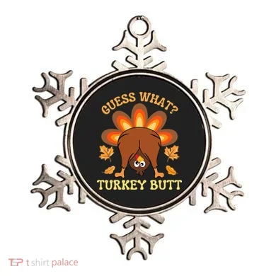 Funny Thanksgiving Guess What Turkey Butt Ornament
