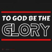 Funny To God Be The Glory - Jesus Christian Typography Women's Hoodie thumb 2