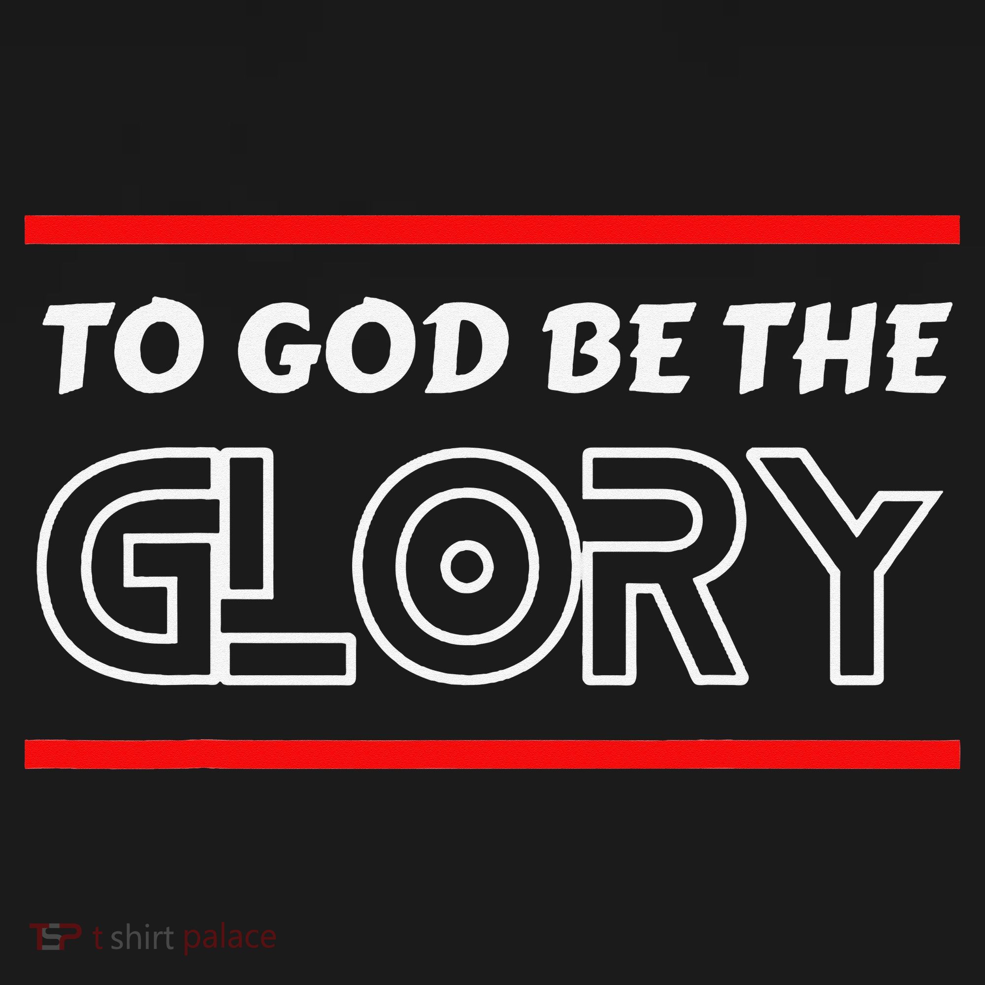 Funny To God Be The Glory - Jesus Christian Typography Women's Hoodie