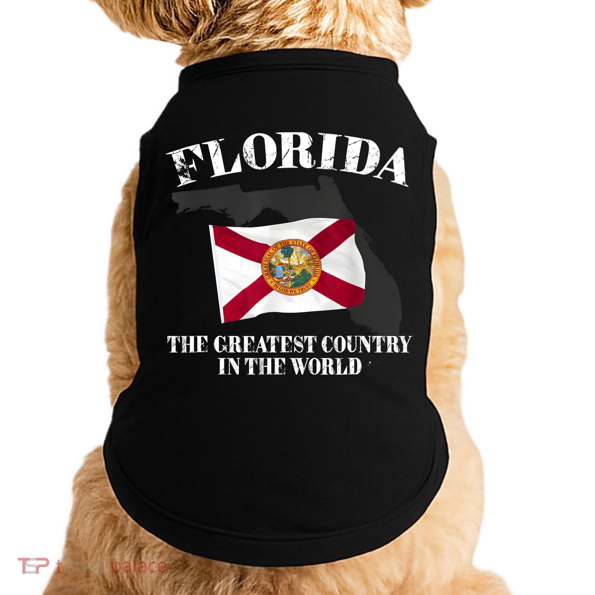 Florida The Greatest Country In The World Doggie Tank