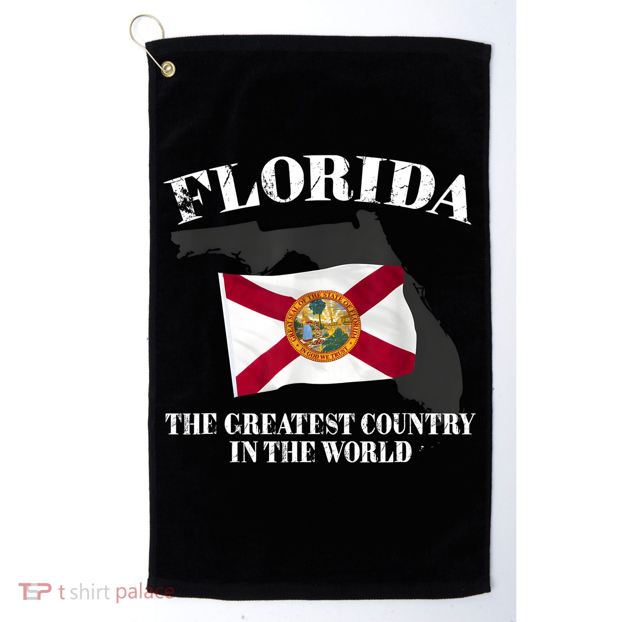 Florida The Greatest Country In The World Golf Towel
