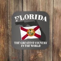 Florida The Greatest Country In The World Coaster thumb 0