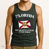 Florida The Greatest Country In The World Tank Top thumb 3