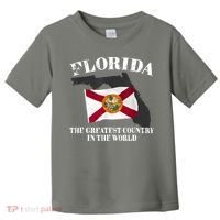 Florida The Greatest Country In The World Toddler T-Shirt thumb 0