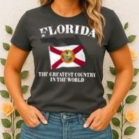 Florida The Greatest Country In The World Women's T-Shirt thumb 2