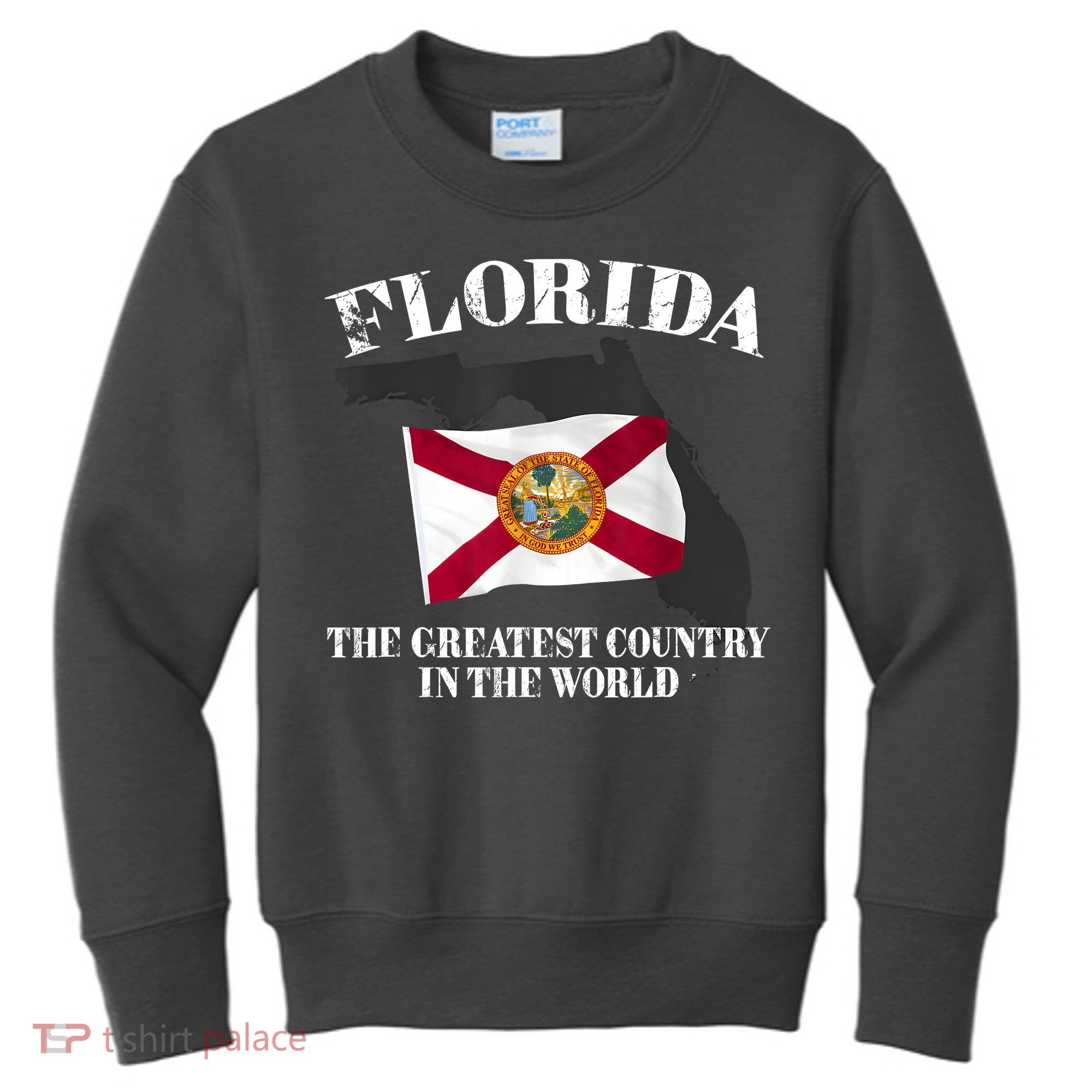 Florida The Greatest Country In The World Kids Sweatshirt