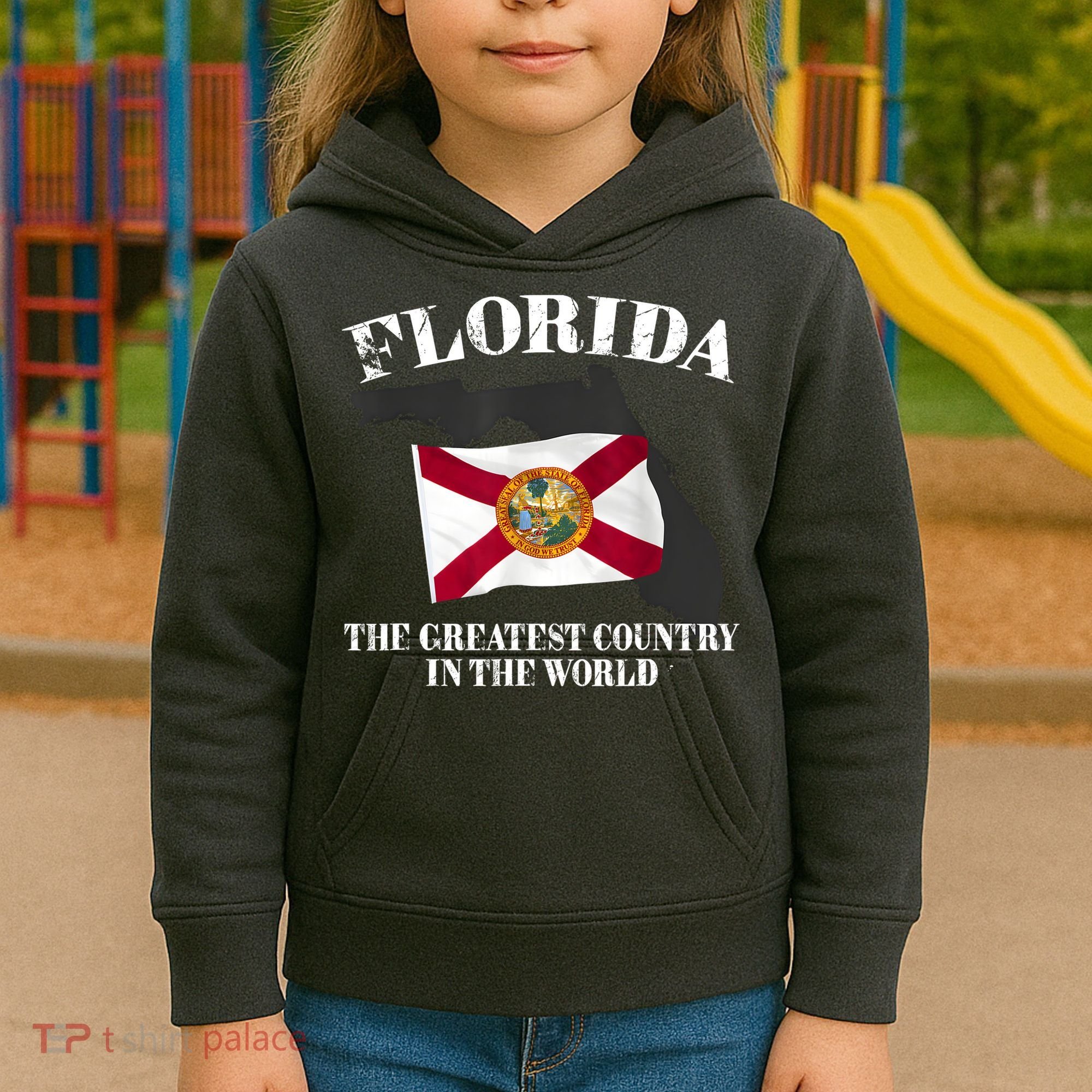 Florida The Greatest Country In The World Kids Hoodie