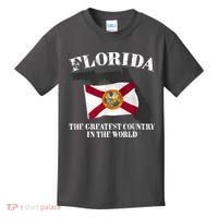 Florida The Greatest Country In The World Kids T-Shirt thumb 0
