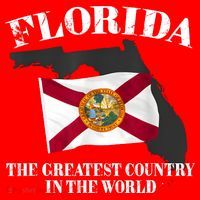 Florida The Greatest Country In The World Santa Hat thumb 1