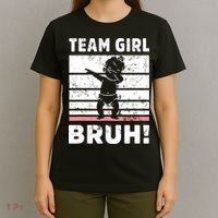 Family Team Girl Bruh Gender Reveal Party Announcement T-Shirt thumb 4
