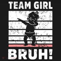 Family Team Girl Bruh Gender Reveal Party Announcement Women's Tank Top thumb 5