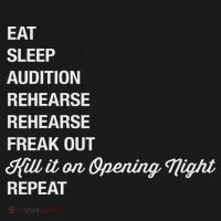 Funny Theater Geek Gift Musical Life Eat Sleep Theatre Women's Tank Top thumb 5