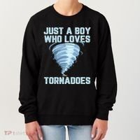 Funny Tornado Gift For Hurricane Weather Chaser Women's Sweatshirt thumb 0