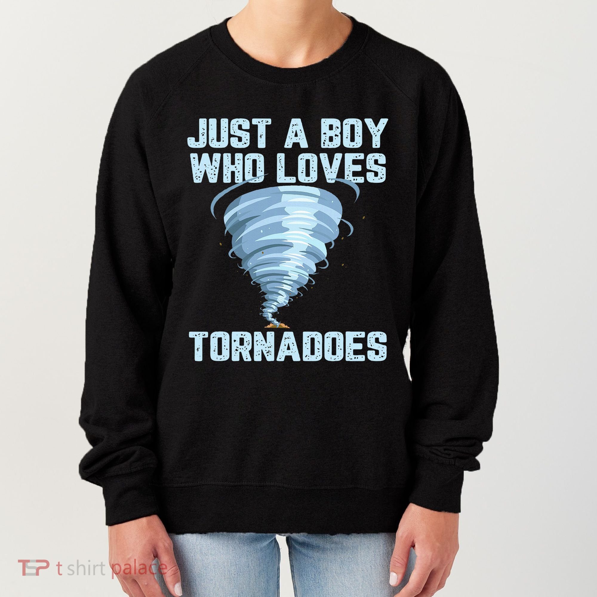 Funny Tornado Gift For Hurricane Weather Chaser Women's Sweatshirt