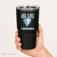 Funny Tornado Gift For Hurricane Weather Chaser Tumbler thumb 2
