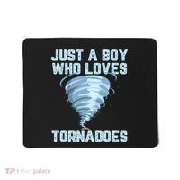 Funny Tornado Gift For Hurricane Weather Chaser Mousepad thumb 0