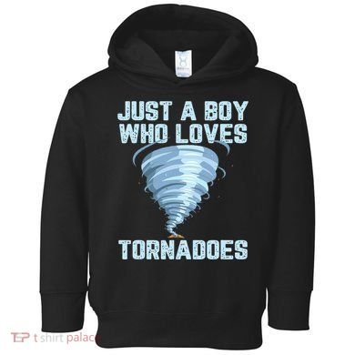 Funny Tornado Gift For Hurricane Weather Chaser Toddler Hoodie