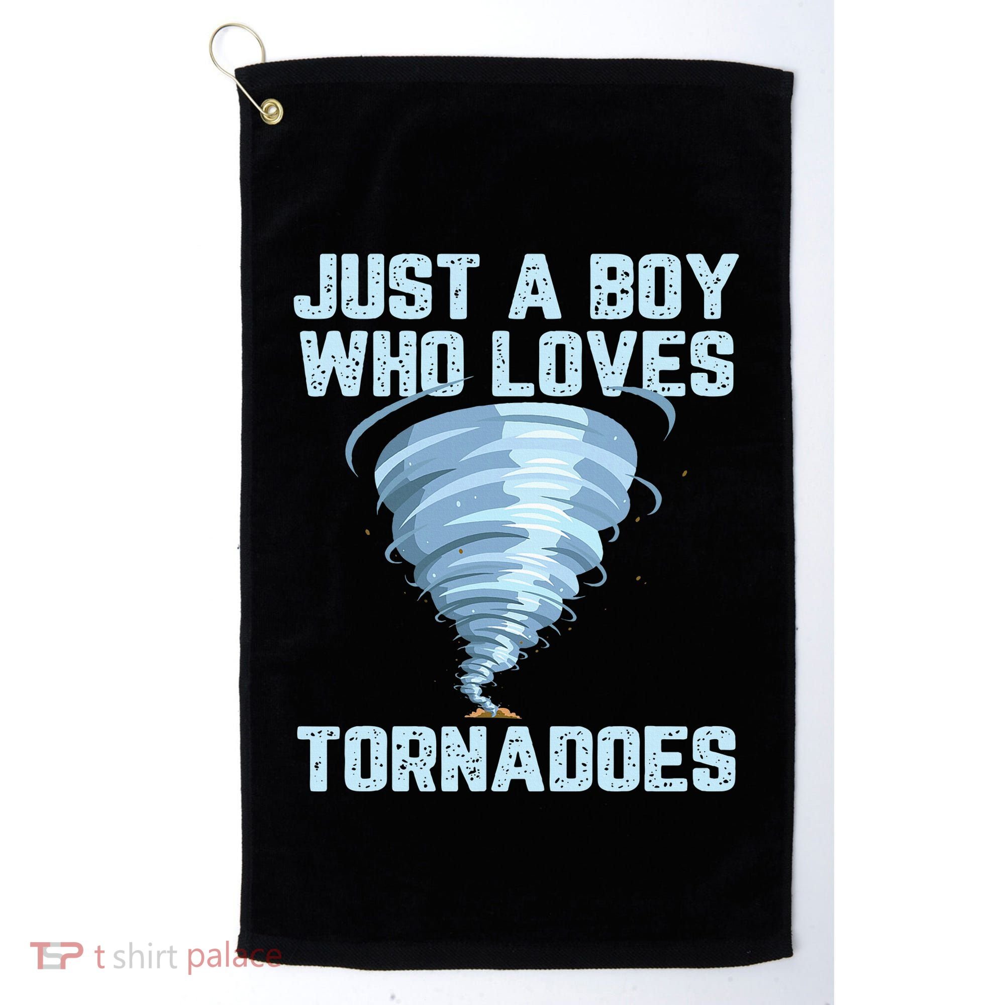 Funny Tornado Gift For Hurricane Weather Chaser Golf Towel