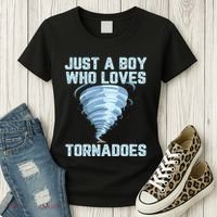 Funny Tornado Gift For Hurricane Weather Chaser Women's T-Shirt thumb 3