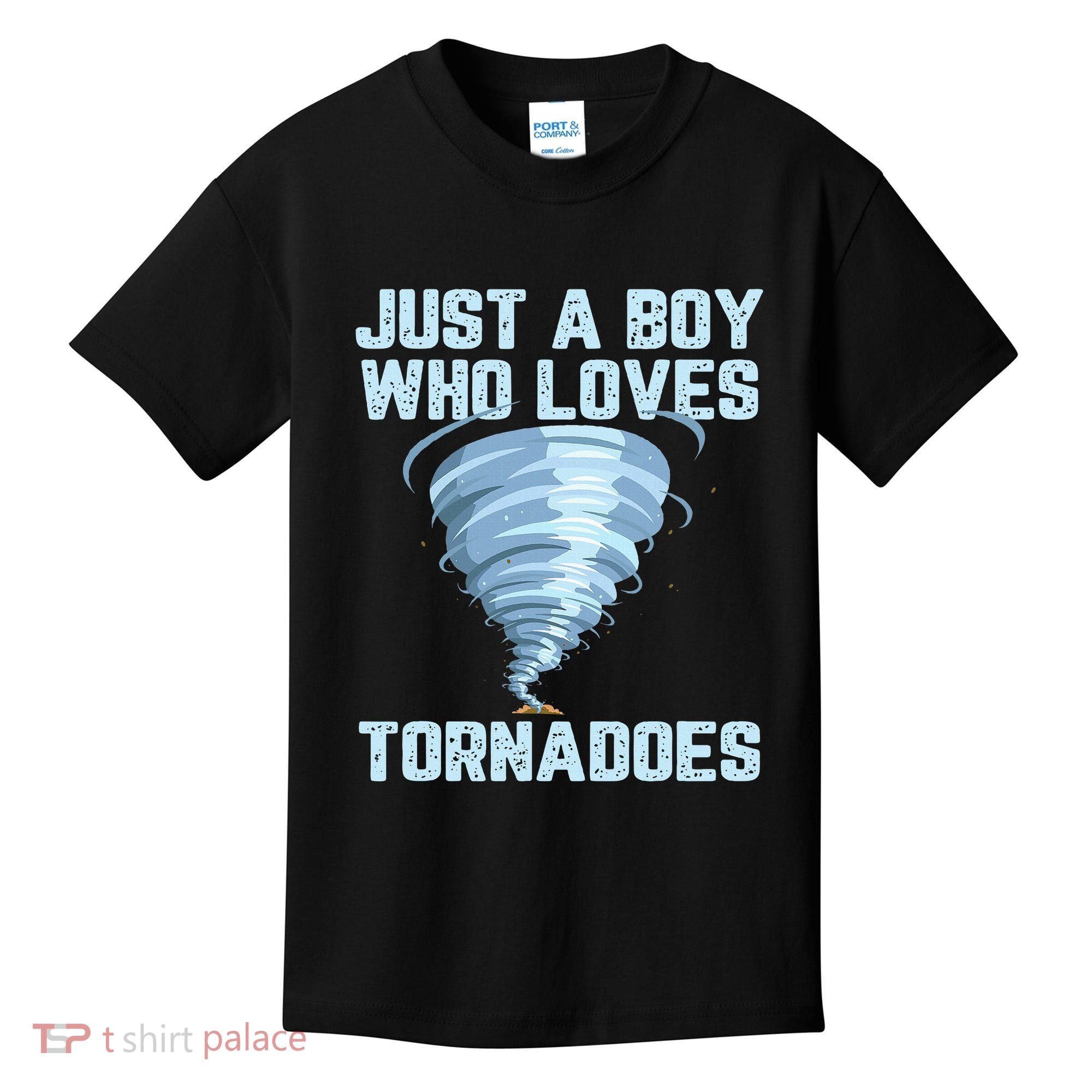 Funny Tornado Gift For Hurricane Weather Chaser Kids T-Shirt