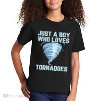 Funny Tornado Gift For Hurricane Weather Chaser Kids T-Shirt thumb 2