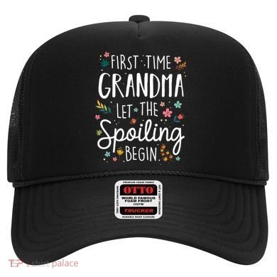 First Time Grandma Let The Spoiling Begin Cute Gift Grandmother Gift Hat