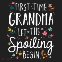 First Time Grandma Let The Spoiling Begin Cute Gift Grandmother Gift Hat thumb 2