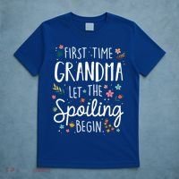 First Time Grandma Let The Spoiling Begin Cute Gift Grandmother Gift T-Shirt thumb 5