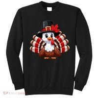 Funny Turkey Graphic Canada Happy Canadian Thanksgiving Sweatshirt thumb 0