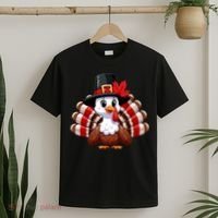 Funny Turkey Graphic Canada Happy Canadian Thanksgiving T-Shirt thumb 2